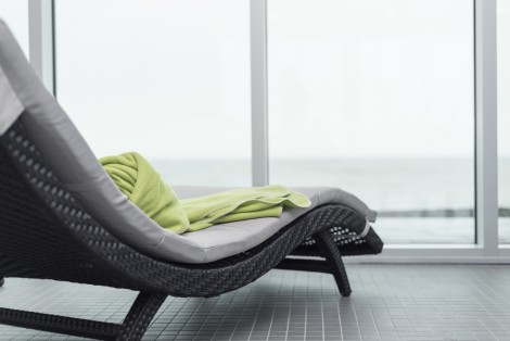 Relaxation chair, sea view